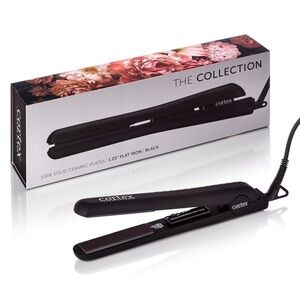 Cortex International 1.25″ Solid Ceramic Ionic Far infrared Technology Flat Iron